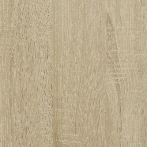 Rama łóżka, dąb sonoma, 75x190 cm, materiał drewnopochodny