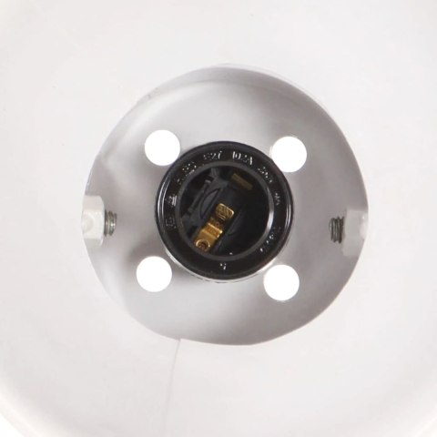 Industrialna lampa ścienna, biała, 65x25 cm, E27