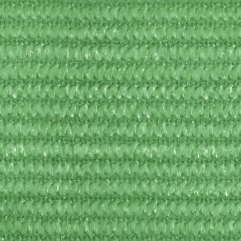 Żagiel przeciwsłoneczny, 160 g/m², jasnozielony, 3x6 m, HDPE