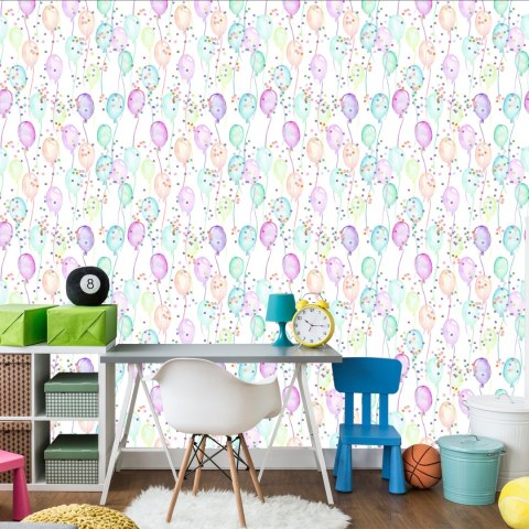 Tapeta Pastelowe Balony