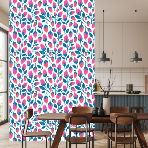 Tapeta Kwiaty W Stylu Retro
