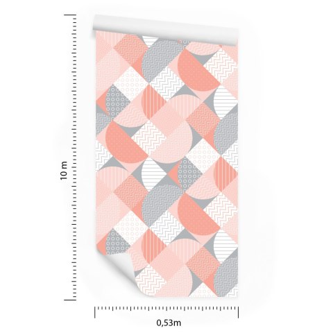 Tapeta Abstrakcyjna Mozaika Geometryczna