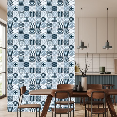Tapeta Modernistyczna Mozaika Geometryczna