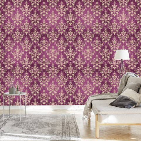 Tapeta Piękne Ornamenty Damasceńskie