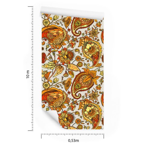 Tapeta Piękny Wzór Paisley