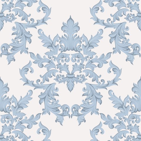 Tapeta Ornamenty W Stylu Barokowym