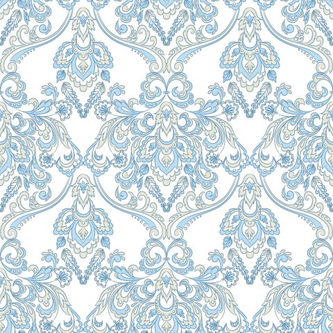 Tapeta Ornamenty W Stylu Barokowym