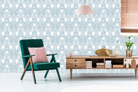 Tapeta Ornamenty W Stylu Barokowym