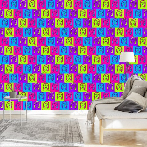 Tapeta Portrety W Stylu Pop-Art
