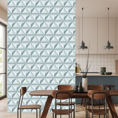 Tapeta Modernistyczne Piramidy - Efekt 3D