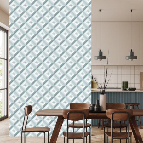 Tapeta Geometryczna Abstrakcja - Efekt 3D