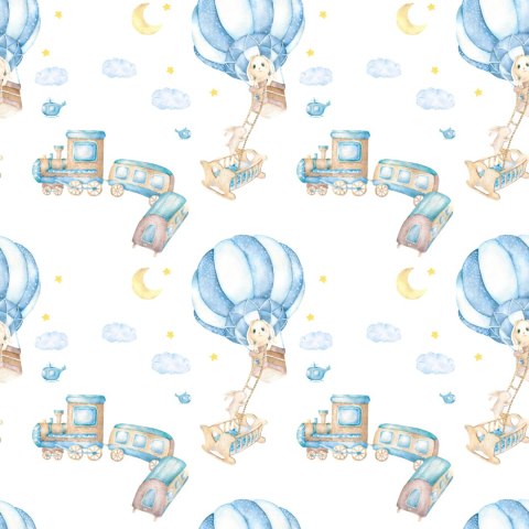 Tapeta Balony Nocą