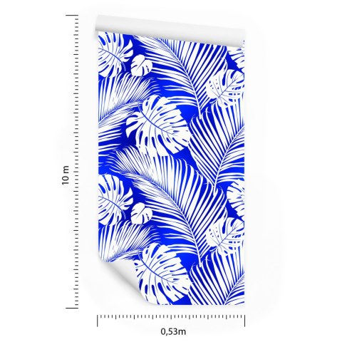 Tapeta Liście Monstera I Palmy