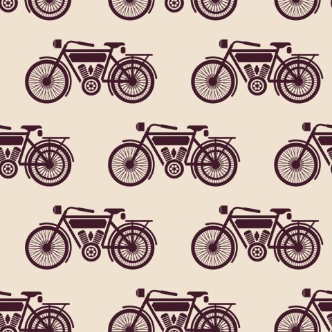 Tapeta Szkice Motocyklów Vintage