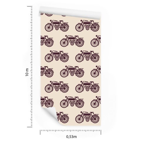 Tapeta Szkice Motocyklów Vintage