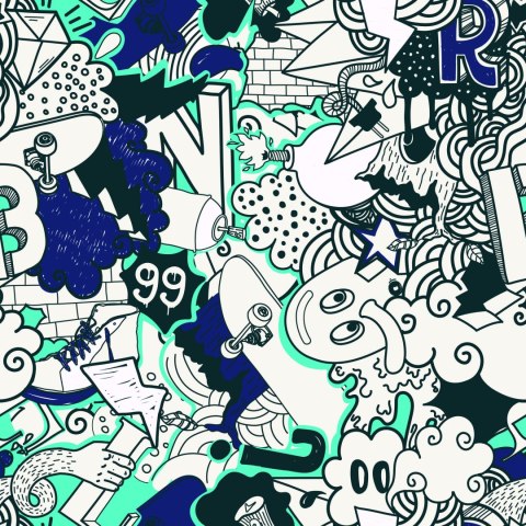 Tapeta Nowoczesne Graffiti