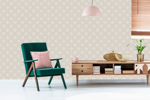 Tapeta Stylowa Mozaika Z Ornamentami