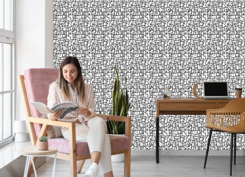 Tapeta Minimalistyczny Miejski Wzór