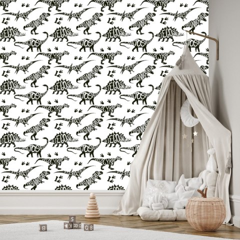 Tapeta Z Dinozaurami, Zwierzęta, Do Pokoju Dziecka