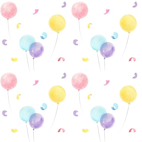 Tapeta Różnobarwne Balony