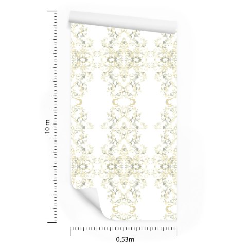 Tapeta Ornamenty W Stylu Barokowym
