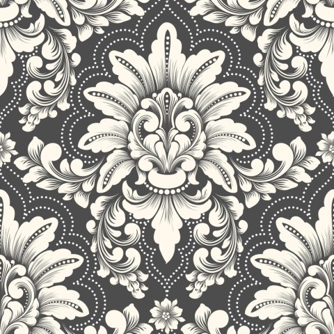 Tapeta Klasyczne Królewskie Ornamenty