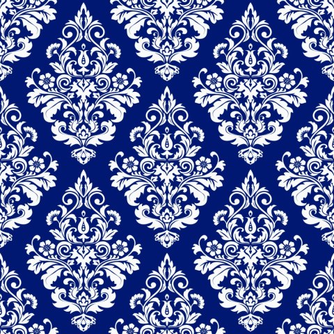Tapeta Ornamenty W Stylu Barokowym