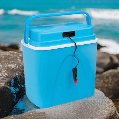 Lodówka samochodowa elektryczna 22L KAMAI CB, zasilanie 12V, niebieska
