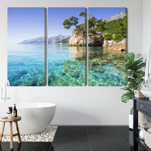 Obraz Wieloczęściowy Riwiera Makarska W Chorwacji