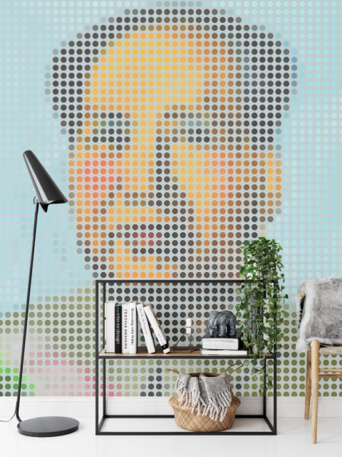 Fototapeta Kwadratowa Ikona Mao