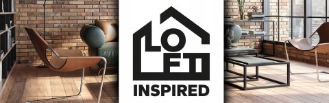 Krzesło barowe metalowe KENT RUSTIC loft