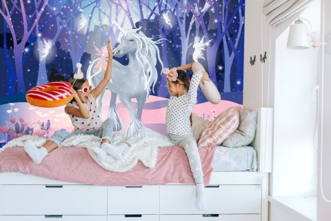 Fototapeta Jednorożec Z Wróżkami