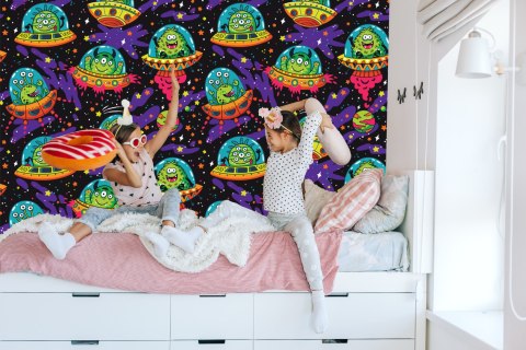Fototapeta Kolorowe Zwariowane Ufo