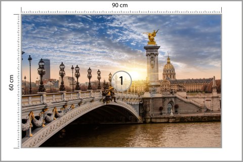 Fototapeta Panorama Paryża