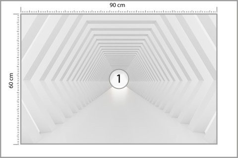 Fototapeta 3D Tunel - Do Sypialni