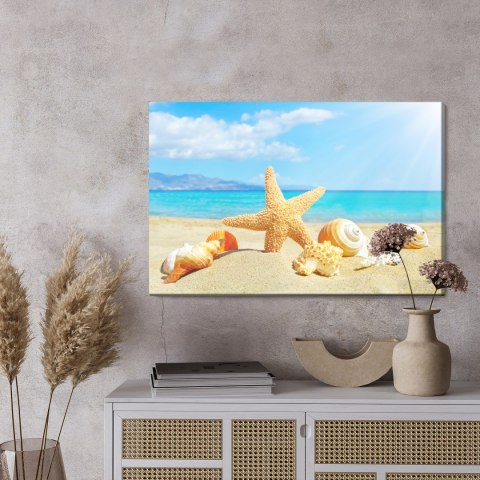 Obraz Na Płótnie Morze Plaża I Muszelki