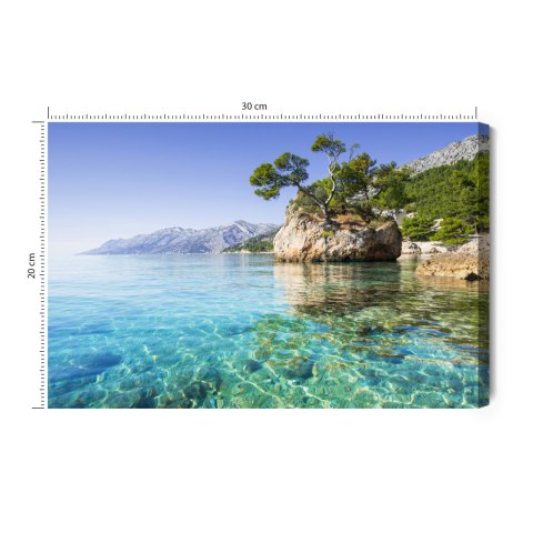Obraz Na Płótnie Riwiera Makarska, Chorwacja