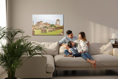 Obraz Na Płótnie Widok 3D Na Forum Romanum