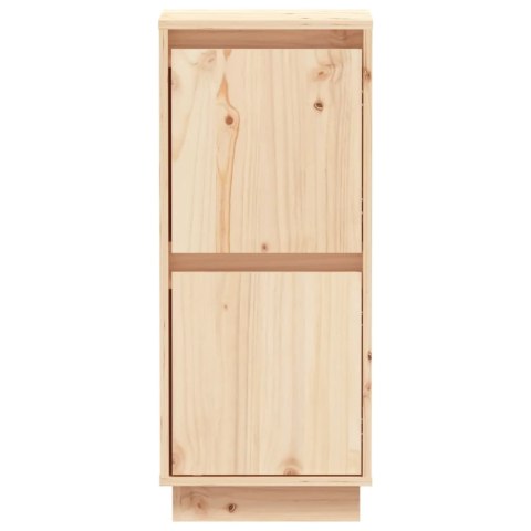 Szafki, 2 szt., 31,5 x 34 x 75 cm, lite drewno sosnowe