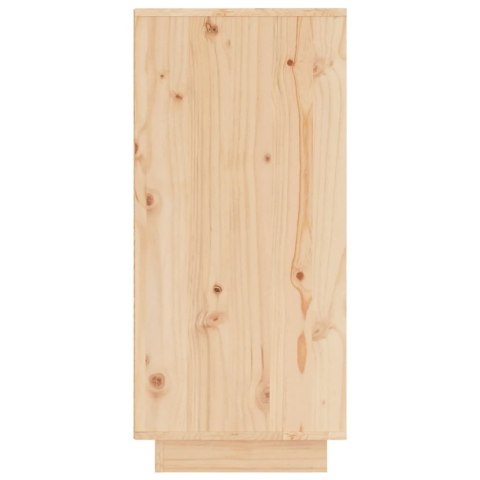 Szafki, 2 szt., 31,5 x 34 x 75 cm, lite drewno sosnowe