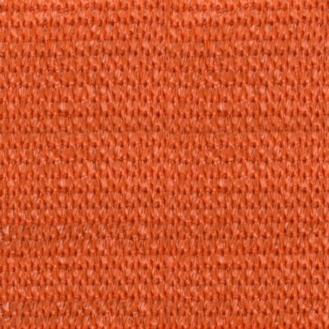 Żagiel przeciwsłoneczny, 160 g/m², pomarańczowy, 2x5 m, HDPE