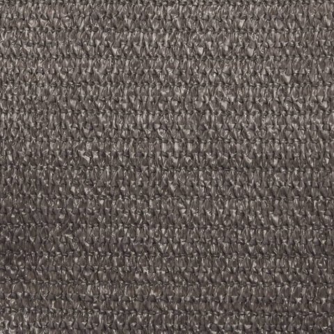 Żagiel przeciwsloneczny, 160 g/m², antracytowy, 2,5x4 m, HDPE