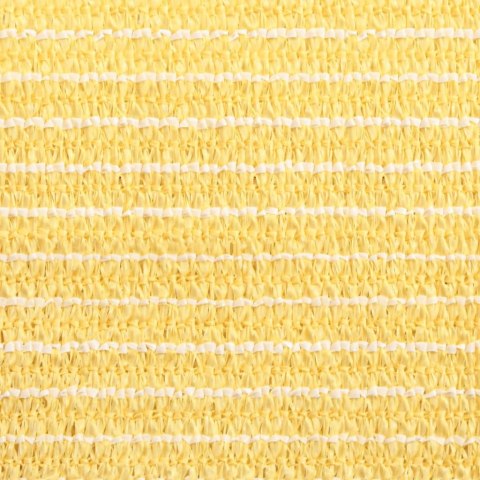 Żagiel przeciwsłoneczny, 160 g/m², beżowy, 4,5x4,5x4,5m, HDPE