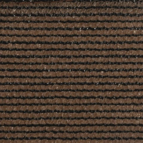 Żagiel przeciwsłoneczny, 160 g/m², brązowy, 4x5x5 m, HDPE