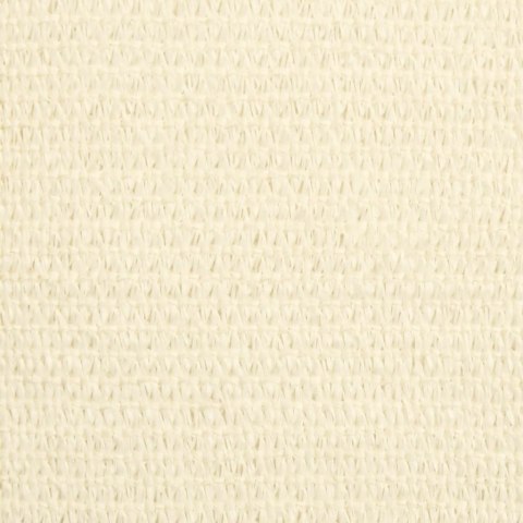 Żagiel przeciwsłoneczny, 160 g/m², kremowy, 2x3 m, HDPE