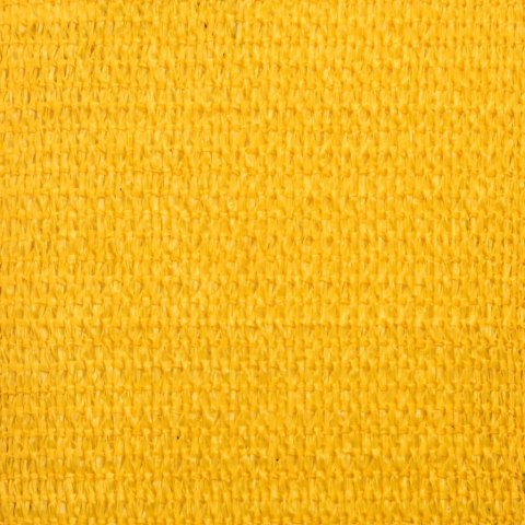 Żagiel przeciwsłoneczny, 160 g/m², żółty, 3/4x2 m, HDPE