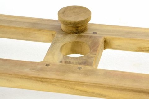 Stół owalny ogrodowy DIVERO - wysuwany - 170/230 cm