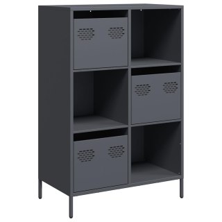 Szafka, antracytowa, 68x39x103,5 cm, stal