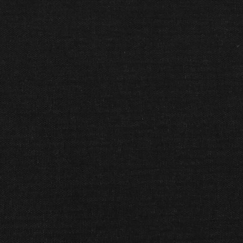 Rama łóżka bez materaca Czarna 80x200 cm Tkanina