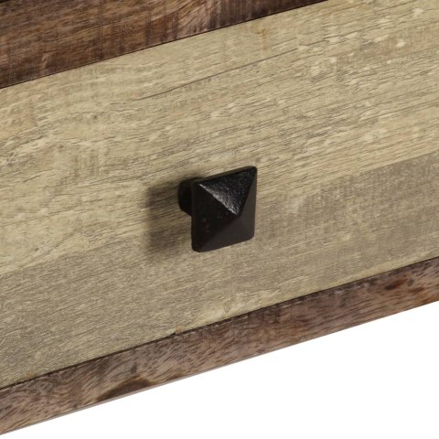 Szafka pod TV, 118x30x40 cm, lite drewno mango